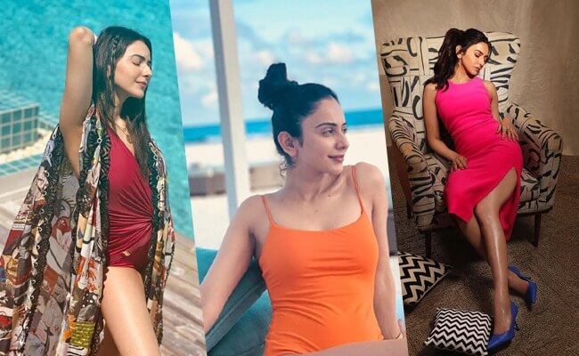 Rakul's swimsuit pictures from the Maldives